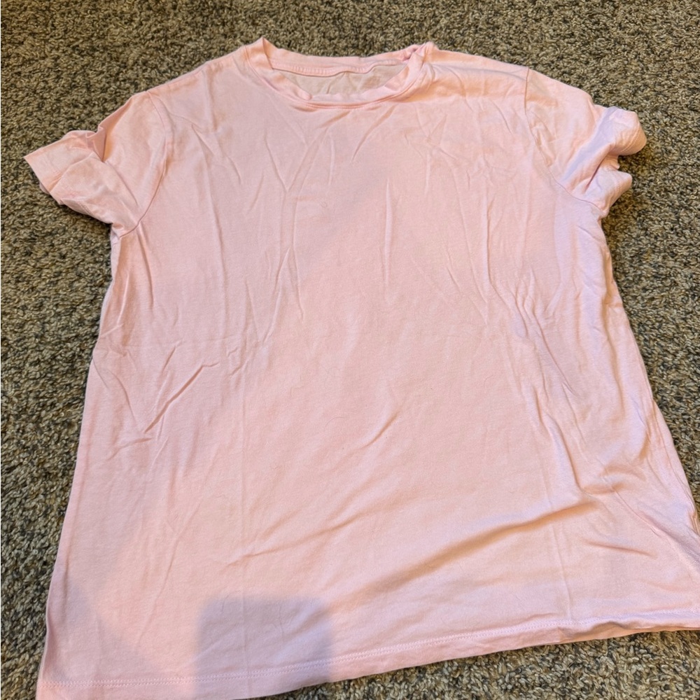 A New Day Light Pink Short Sleeve Tee